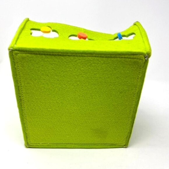 Target Green Felt Square Easter Basket Decor - Picture 3 of 6